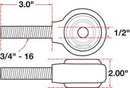 SPC Performance xAxis Rod End Ball Joint