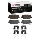 DFC 16-22 Hyundai Tucson Front & Rear Rotors with 5000 Advanced Brake Pads w/Hardware
