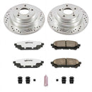 Power Stop 05-06 Saab 9-2X Front & Rear Z26 Street Warrior Brake Kit