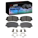 DFC 16-17 Chrysler 200 Front Geospec Rotors w/4000 HybriDynamic Brake Pads w/Hardware