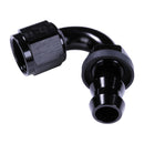 Russell 8AN Twist-Lok 120 Degree Hose End - Black