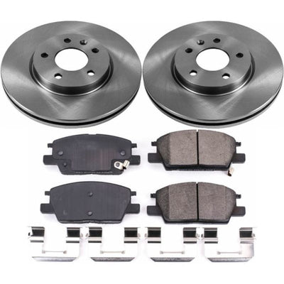 Power Stop 2020 Chevrolet Malibu Front and Rear Autospecialty Kit w/Cals