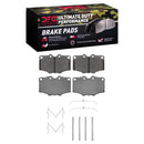 DFC 76-89 Toyota Land Cruiser Front Ultimate Duty Performance Brake Pads and Hardware Kit
