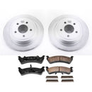 Power Stop 2003 Ford Explorer Sport Front & Rear Z17 Evolution Geomet Coated Brake Kit