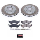 Power Stop 97-00 Ford Expedition Front and Rear Semi-Coated Rotor Kit
