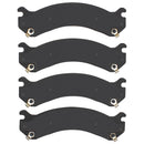 DFC 01-10 GMC Sierra 3500 4WD Rear 4000 Hybridynamic Brake Pads