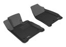3D MAXpider 2009-2014 Acura TL FWD Kagu 1st & 2nd Row Floormats - Black