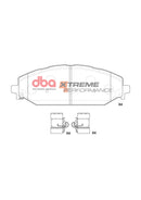 DBA 19-22 Ram 1500 (New Body Style) Front Rotor & Pad Kit Level 5
