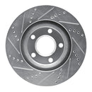 R1 98-02 Chevrolet Camaro Front & Rear Drilled & Slotted Silver Brake Rotor Set