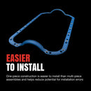 Fel-Pro Chevrolet C10 Engine Oil Pan Gasket Set PermaDryPlus rigid carrier, Oil Pan SnapUps Included