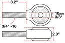 SPC Performance xAxis Rod End Ball Joint