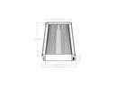 aFe Magnum FORCE Intake  Repl. Filter w/ D2 Dura-Dry Media - 5-1/2in F x 7in B x 5-1/2in T x 7in H