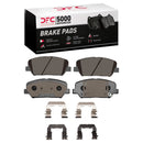DFC 11-15 Kia Optima Front Drilled & Slotted Geoperformance Rotors 5000 Advanced Pads w/Hardware