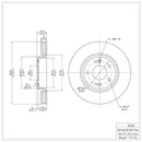 DFC GeoSPEC Coated Rotors - Plain