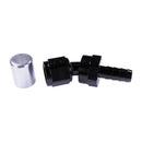 Russell 8AN ProClassic Crimp 30 Degree Hose End - Black