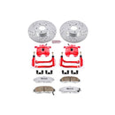 Power Stop 99-01 Acura RL Front & Rear Z26 Street Warrior Brake Kit w/Calipers