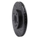 R1 11-25 Buick Encore GX Front Drilled & Slotted Black Brake Rotor Set