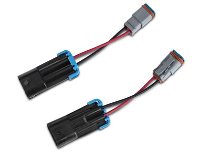 Raxiom 07-09 Jeep Wrangler JK Axial Series H10 to Deutsch Fog Light Wire Harness Adapter Kit