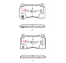 DBA 04-08 Acura TL (w/Brembo Front Caliper) Front SSEV Street Series Brake Pads
