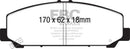 EBC S20 Brake Pad and Rotor Kit