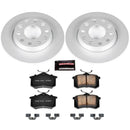 Power Stop 02-05 Audi A4 Front & Rear Z23 Evolution Sport Coated Brake Kit
