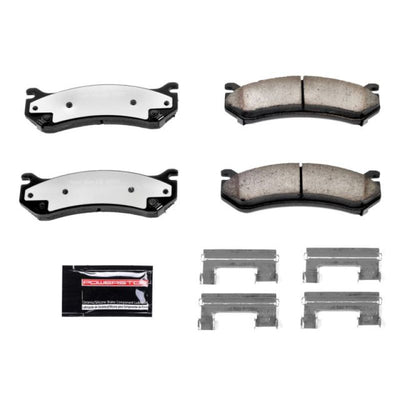 Power Stop 2007 GMC Sierra 1500 Classic Front and Rear Z36 Coated Kit w/Calipers