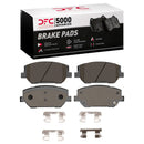 DFC 19-20 Hyundai Santa Fe Front & Rear Drill/Slot Geoperf Rotors 5000 Advanced Pads w/Hardware