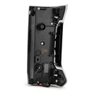 AlphaRex 24-25 Toyota Tacoma NOVA-Series LED Prismatic Tail Lights - Black Red