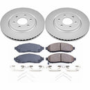 Power Stop 2019 Nissan Frontier Front & Rear Z17 Evolution Geomet Coated Brake Kit