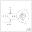 DFC GeoSPEC Coated Rotors - Plain