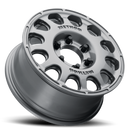Method MR107 16x7 +45mm Offset 6x5.5 102mm CB Gloss Titanium Wheel