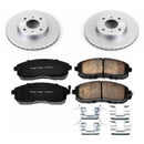 Power Stop 99-01 Infiniti G20 Front & Rear Z17 Evolution Geomet Coated Brake Kit