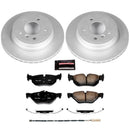 Power Stop 13-15 BMW X1 Front & Rear Z23 Evolution Sport Coated Brake Kit