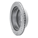 R1 98-05 Chevrolet S10 Front & Rear Drilled & Slotted Silver Brake Rotor Set