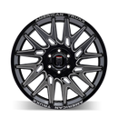 American Truxx AT1919 Evolution 22x12 / 8x170 BP / -44mm Offset / 125.2mm Hub Gls Blk Mill Wheel