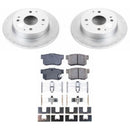 Power Stop 98-99 Acura CL Front & Rear Z17 Evolution Geomet Coated Brake Kit