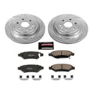 Power Stop 10-16 Cadillac SRX Front & Rear Z23 Evolution Sport Brake Kit