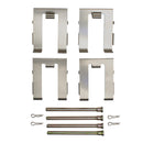 DFC 17-19 Genesis G90 Rear Stainless Steel Hardware Kit