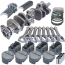 Eagle Chevy LT1350 1Pc 3.750in Crank 5.700in I-Beam Rods -5cc 4.040in Pistons Rotating Assembly