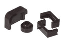 Prothane Chevy Corvette C5 Radiator Isolators - Black