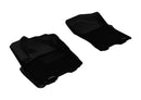 3D MAXpider 2009-2015 Nissan Titan Crew Cab Kagu 1st & 2nd Row Floormats - Black