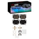 DFC 89-96 Nissan 300ZX Turbo Rear 4000 HybriDynamic Brake Pads and Hardware Kit