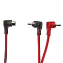 DS18 Level 2 RCA Wire Y Connector 1 Female to 2 Males Smart 90-Degree Connectors
