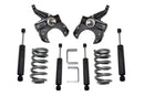 MaxTrac 73-87 Chevrolet C10 2WD 5in/5in Lowering Coil Kit (1.25in Rotor)
