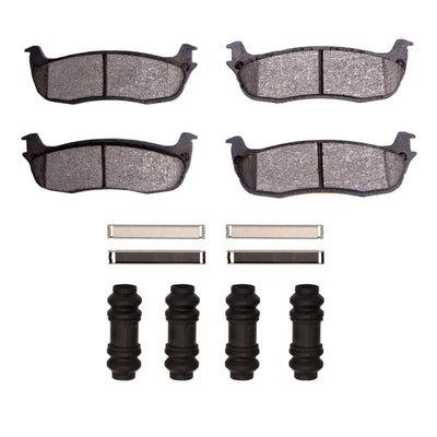 DFC 97-11 Ford F-250 2WD (Excl Super Duty) Rear 4000 HybriDynamic Brake Pads and Hardware Kit