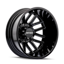 Mayhem 8107D Cogent Dually 20x8.25 / 8x165.1 BP / -192mm Offset / 121.3mm Hub Gloss Black Wheel