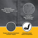 Covercraft 21-25 Ford F150 Carhartt Super Dux SeatSaver Front Row Custom Seat Cover - Gravel