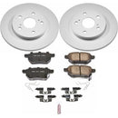 Power Stop 2016 Scion iM Front & Rear Z17 Evolution Geomet Coated Brake Kit