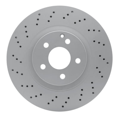 DFC 07-13 Mercedes-Benz S400 (USA) Front Drilled GeoSPEC Coated Rotor