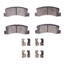 DFC 92-96 Toyota Camry Rear Geospec Rotors w/4000 HybriDynamic Brake Pads w/Hardware